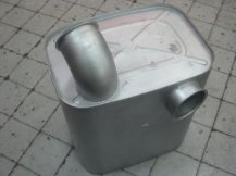 Глушитель HOWO квадрат. WG972554002